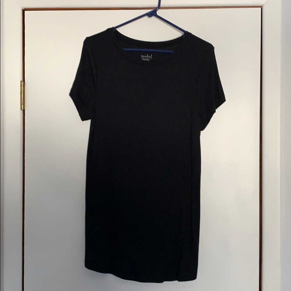 Isabel Black Maternity T Shirt